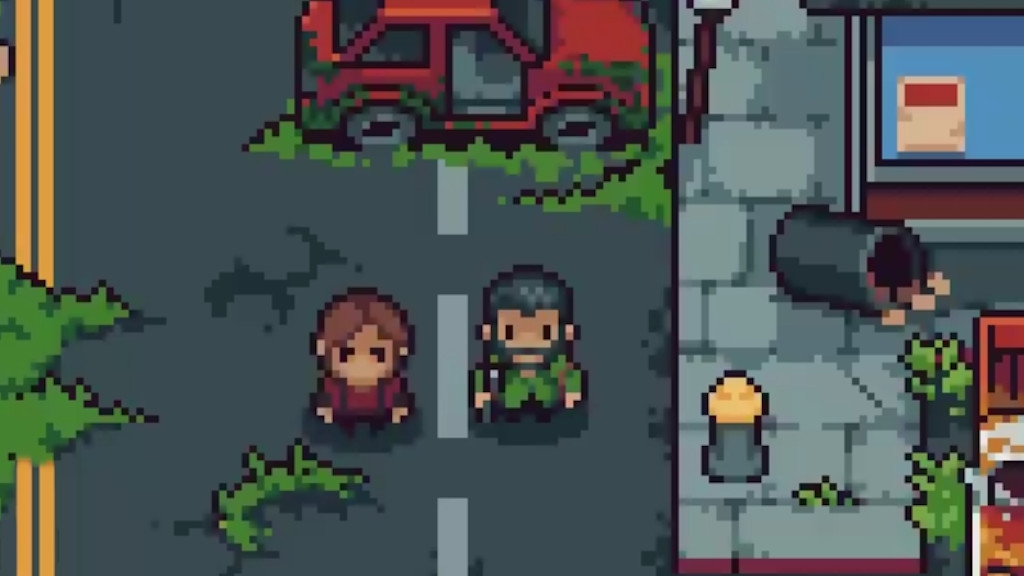 Artist έφτιαξε μία εικόνα του The Last of Us με pixel art γραφικά