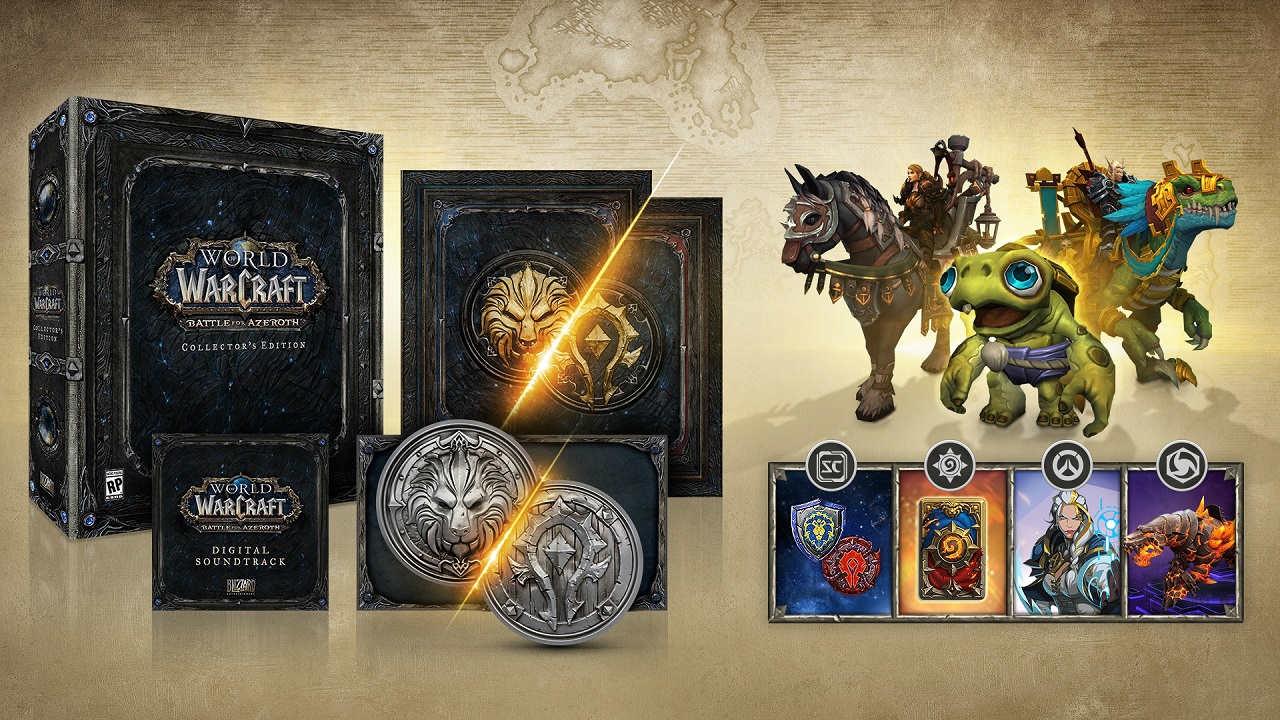 World of Warcraft: Battle for Azeroth Collector’s Edition World of Warcraft: Battle for Azeroth Collector’s Edition