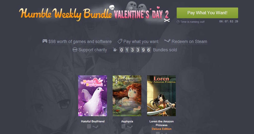 Προσφορές Humble Bundle: Valentine's Day 2