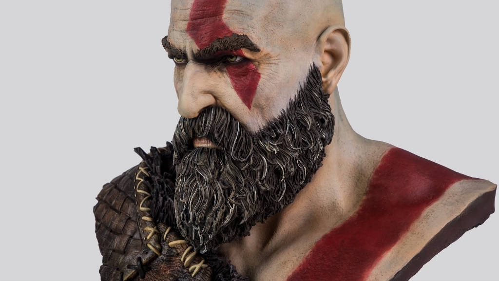 God of War: Προτομή του Kratos πραγματικών διαστάσεων