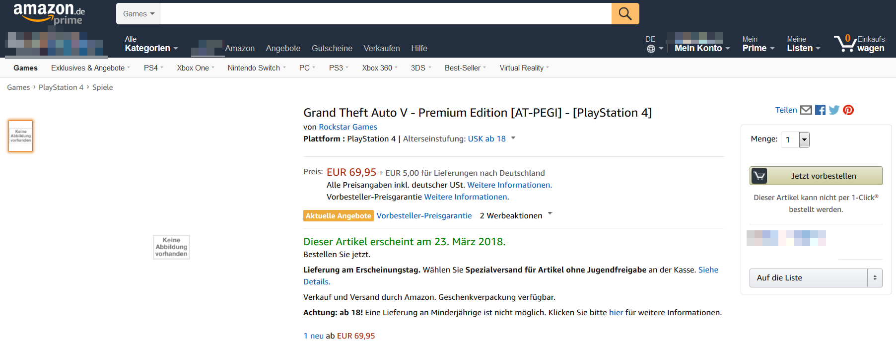 Grand Theft Auto V: Premium Edition