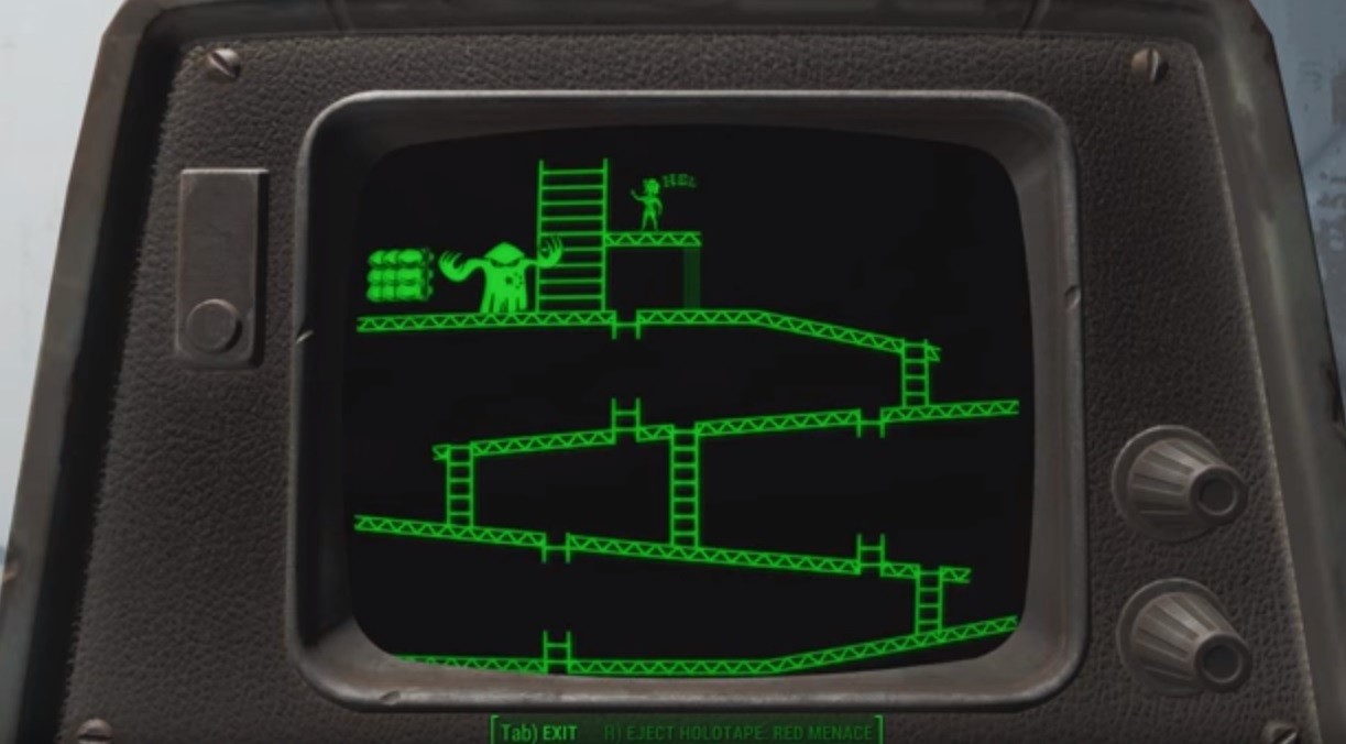 Fallout 4: Donkey Kong easter egg