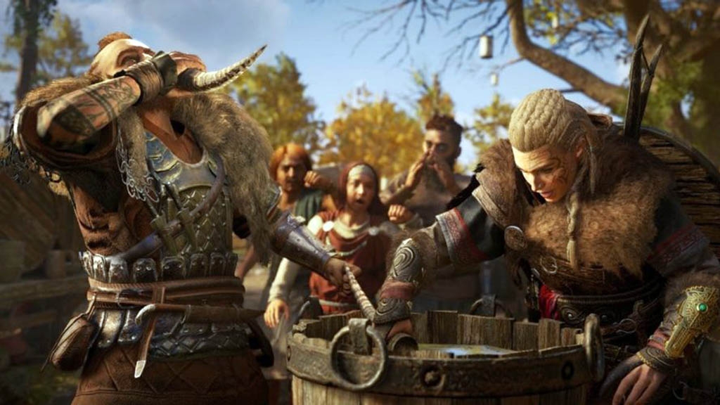 Bug στο Assassin's Creed Valhalla κάνει τον Eivor μονίμως μεθυσμένο