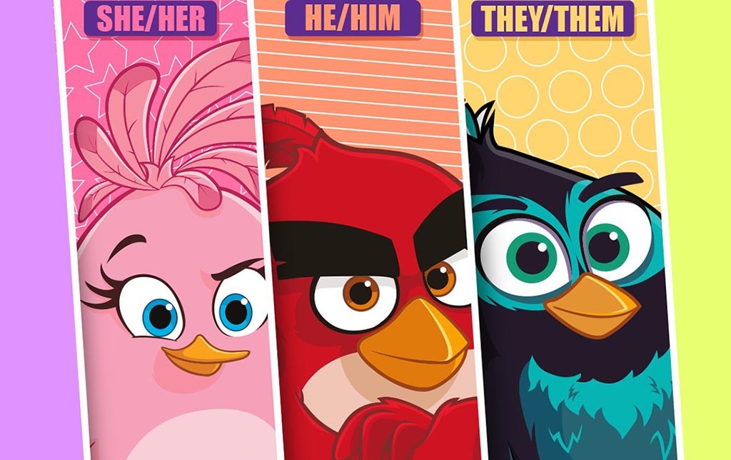 Η Rovio είπε ότι τα Angry Birds έχουν και non-binary χαρακτήρα και παρουσίασε τα pronouns