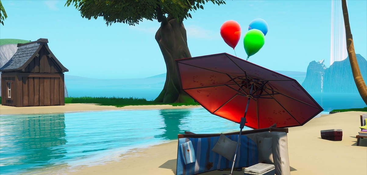 Pop party μπαλόνια στο Fortnite