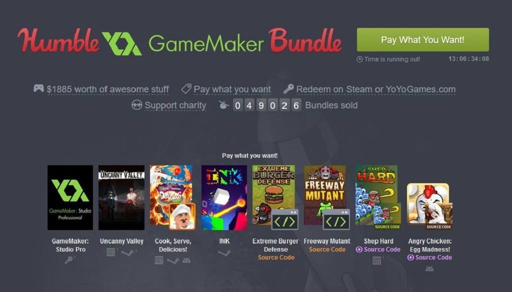 Humble GameMaker Bundle