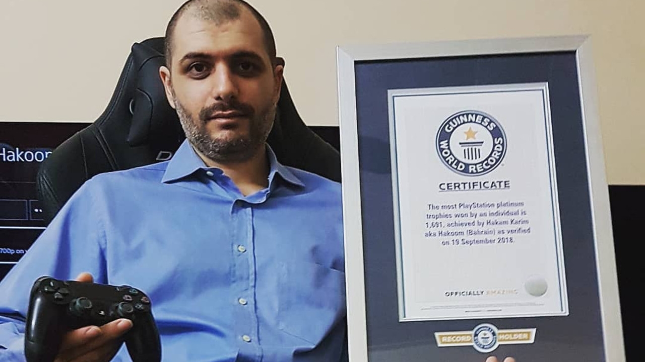 Βραβείο Guinness για τα περισσότερα platinum trophies