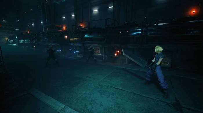 Final Fantasy VII remake mod με PS1 κάμερα Final Fantasy VII remake mod με PS1 κάμερα