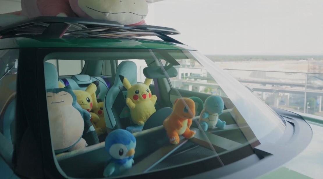 Αυτοκίνητο BMW Mini Aceman: Pokemon car με Pikachu theme Αυτοκίνητο BMW Mini Aceman: Pokemon car με Pikachu theme