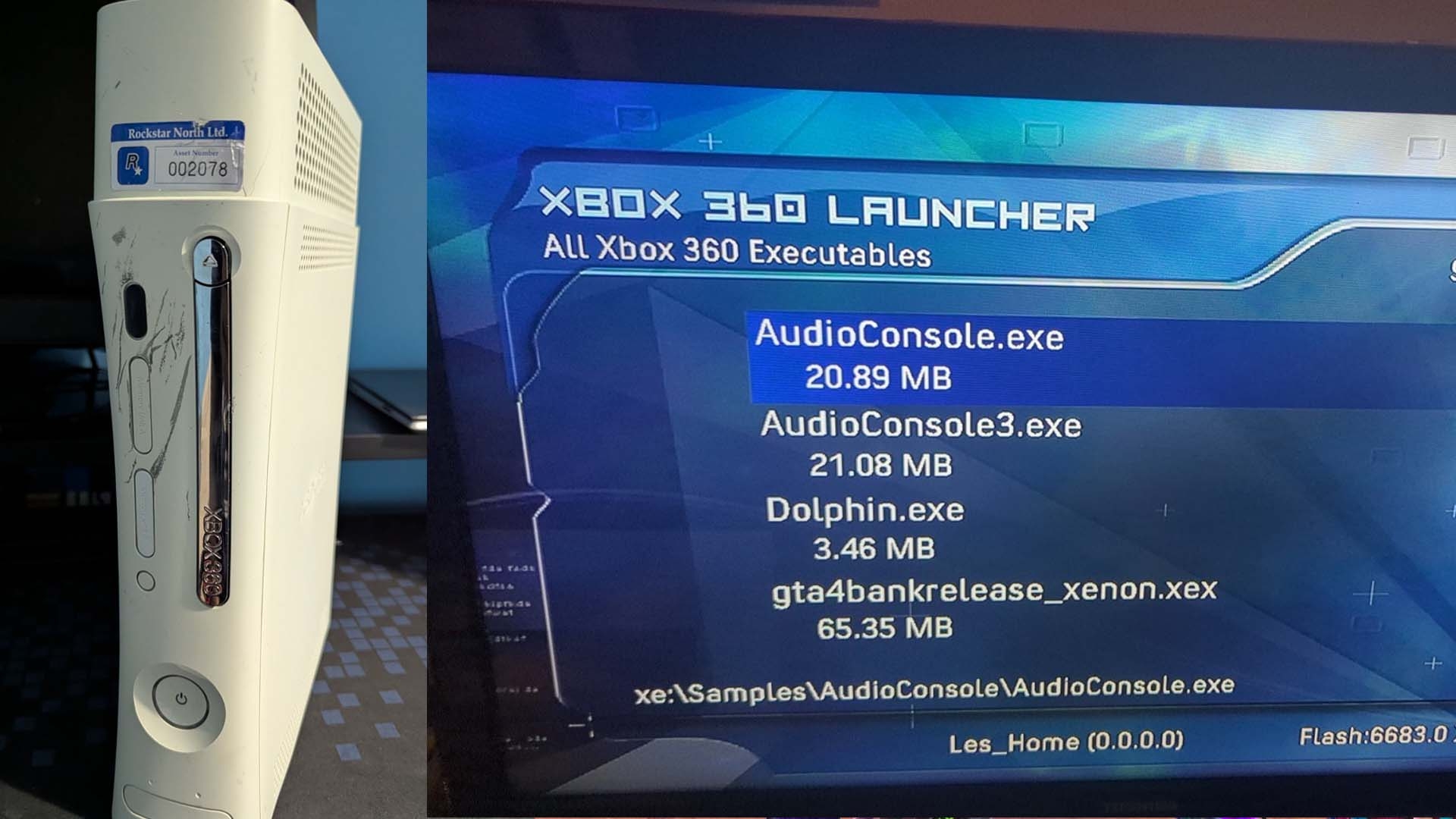 Xbox 360 dev kit με πρώιμη έκδοση του GTA 4 και το μισοτελειωμενο Zombies mode, πουλήθηκε σε παζάρι!