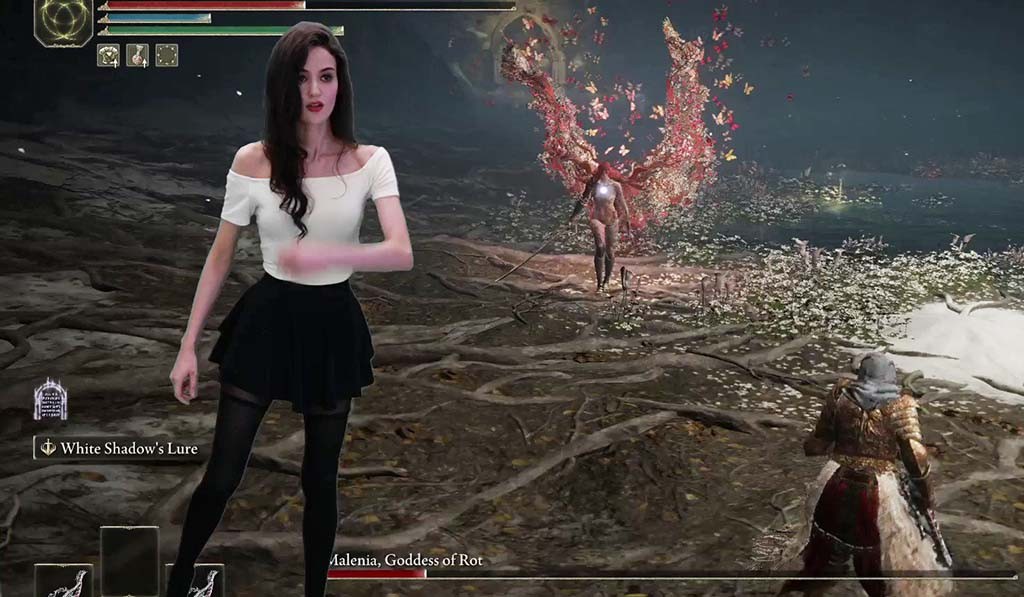 Elden Ring: Η Twitch streamer Luality νίκησε την Malenia με το σώμα της ως motion controller