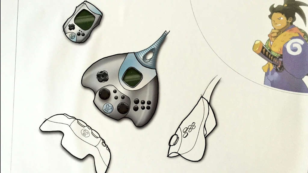 Xbox prototype controllers