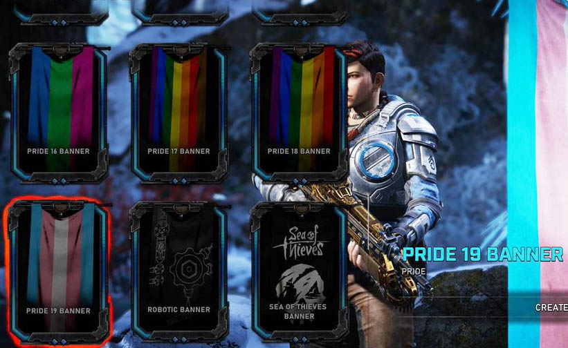 Το Gears 5 έχει 19 σημαίες LGBT Pride Το Gears 5 έχει 19 σημαίες LGBT Pride