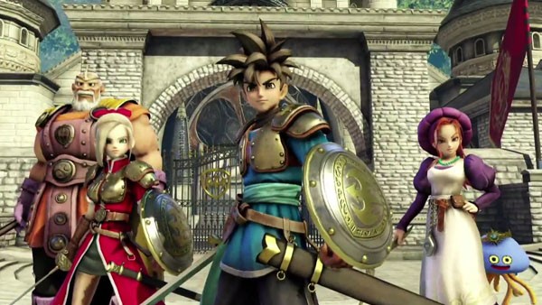 Dragon Quest Heroes gameplay video