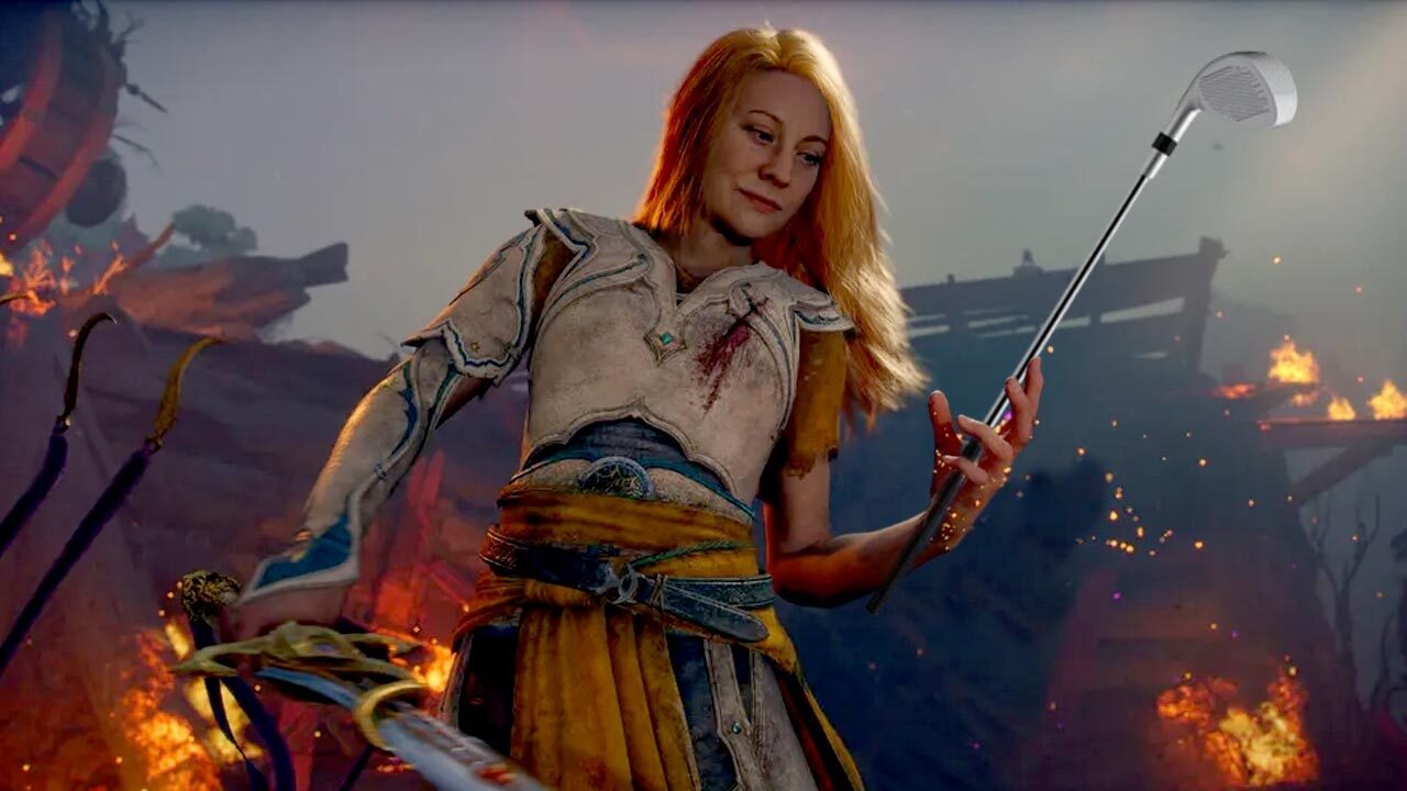 Δες το God Of War Laufey να καταστρέφει το The Last Of Us Golf Club Prop στην πρώτη της μέρα
