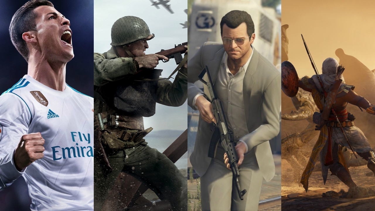 Οι πωλήσεις των games στην Μ.Βρετανία για το 2017
