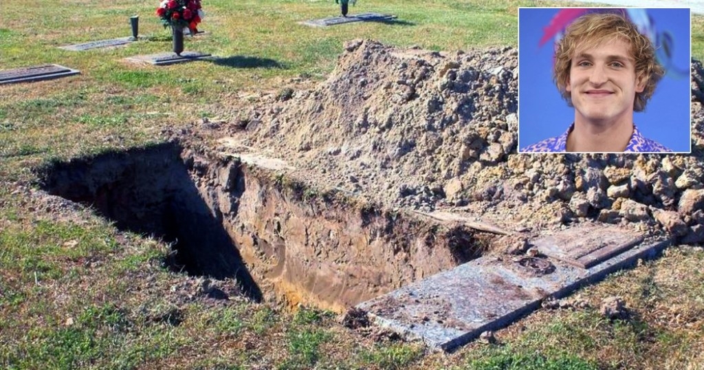 Ο Logan Paul ξέθαψε πτώμα σε νεκροταφείο και έκανε πλάκα μαζί του Ο Logan Paul ξέθαψε πτώμα σε νεκροταφείο και έκανε πλάκα μαζί του