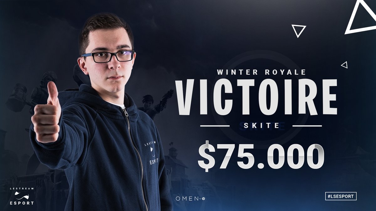 Ο 19χρονος Skipe κέρδισε Fortnite Winter Royale (75.000 δολάρια)