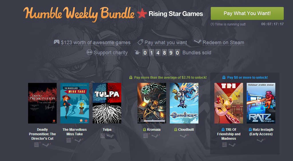 Προσφορές Humble Bundle: Rising Star Games