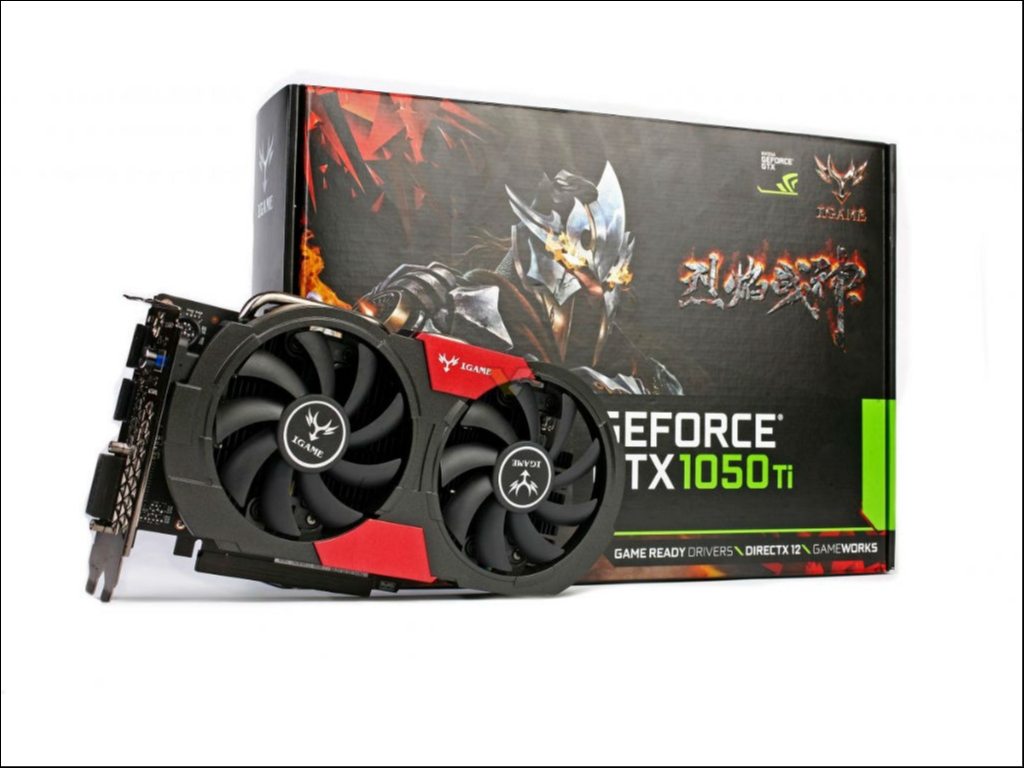 NVIDIA GeForce GTX iGame 1050Ti GPU 4GB
