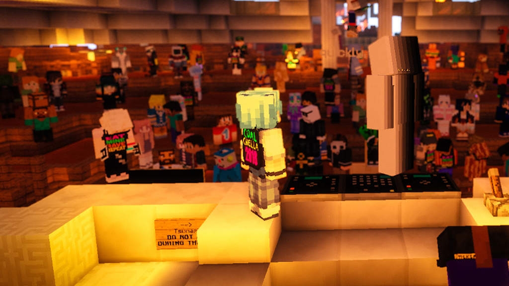 Minecraft: Το Open Pit είναι ένα in-game φιλανθρωπικό μουσικό φεστιβάλ