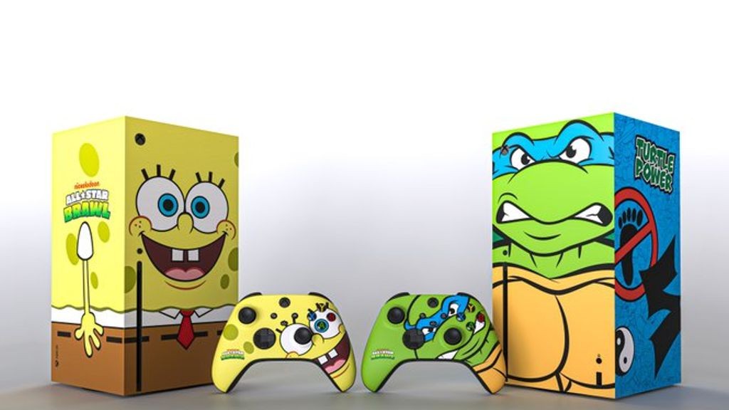 H Microsoft χαρίζει ένα Xbox Series X με θέμα τον Μπόμπ Σφουγγαράκη