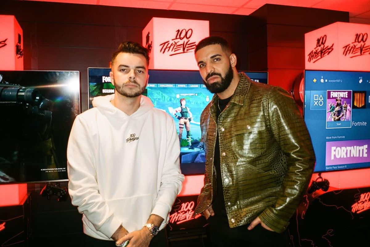 Ο Drake αγόρασε την ομάδα eSports 100 Thieves