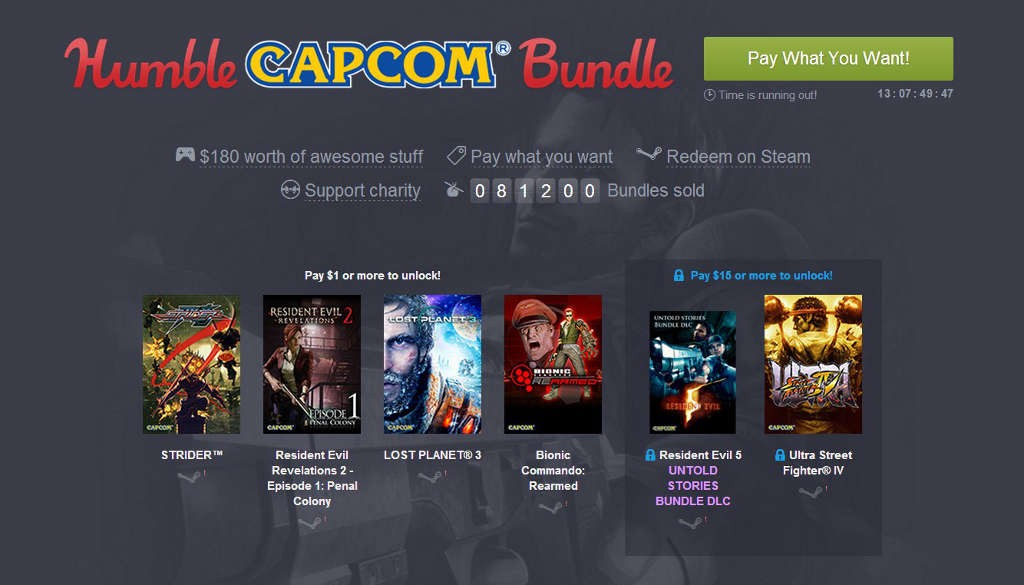 Προσφορές Humble Bundle: Capcom