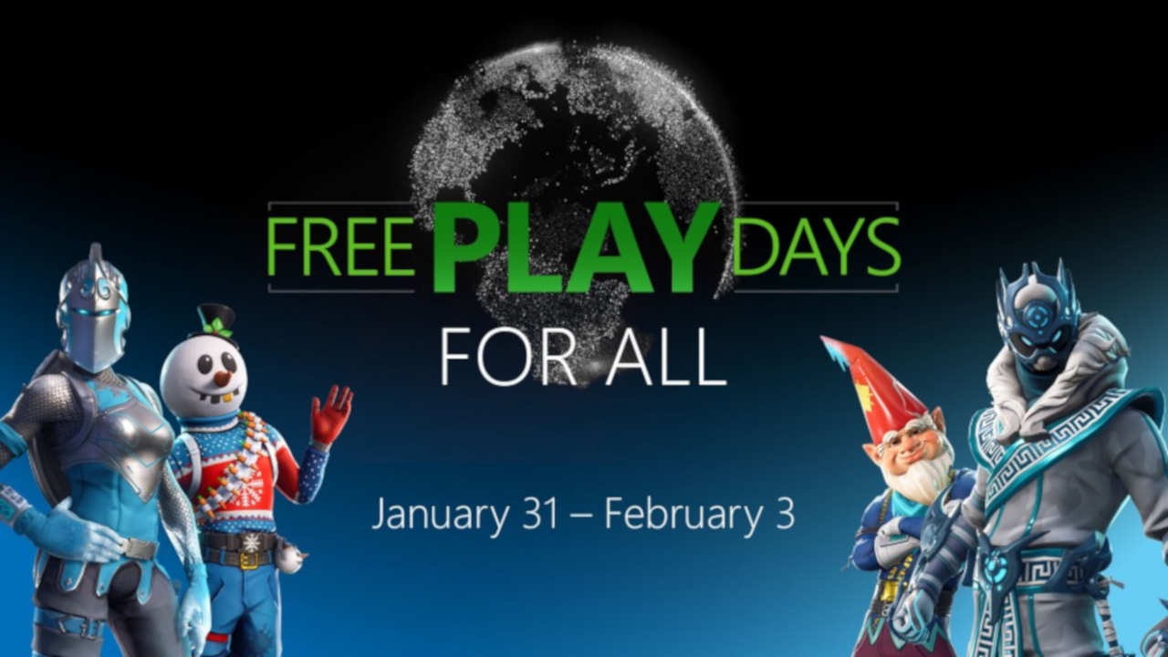 Xbox Free Play Days For All