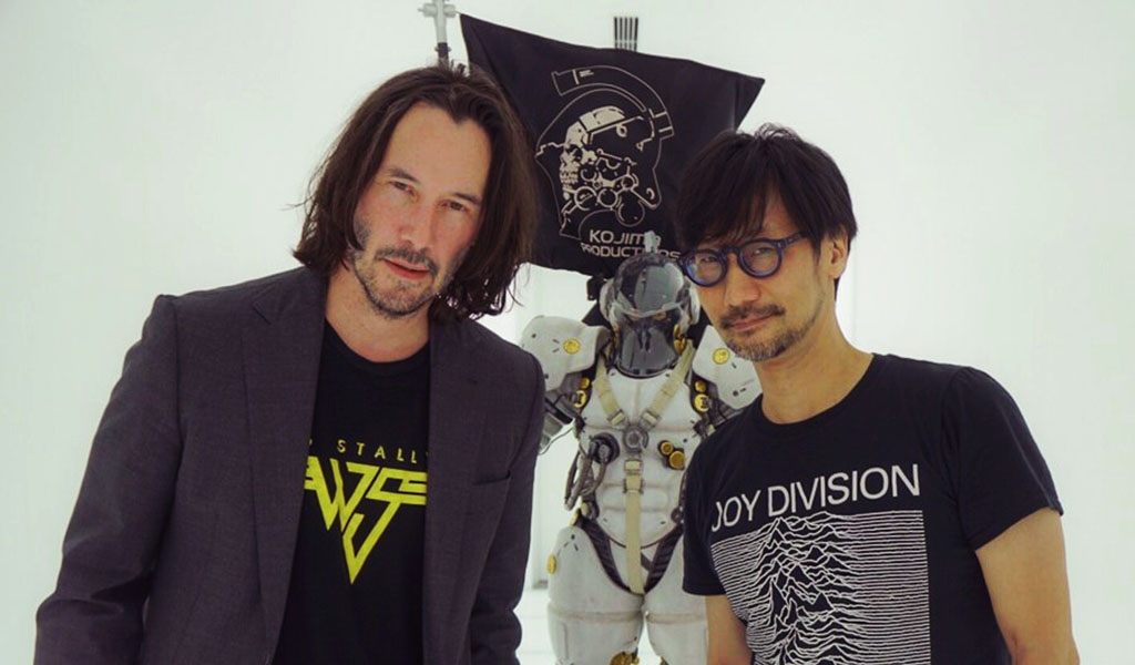 Ο Keanu Reeves επισκέφθηκε τον Kojima για να δει το Death Stranding