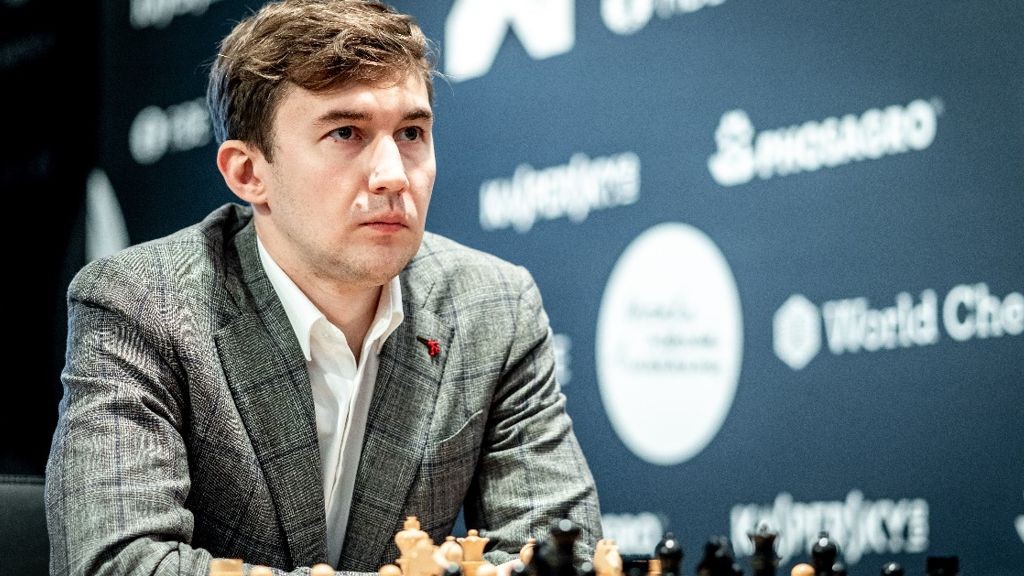 Ο Ρώσος πρωταθλητής στο σκάκι, Sergei Karjakin, αποβλήθηκε αφού υποστήριξε δημόσια την εισβολή στην Ουκρανία Ο Ρώσος πρωταθλητής στο σκάκι, Sergei Karjakin, αποβλήθηκε αφού υποστήριξε δημόσια την εισβολή στην Ουκρανία
