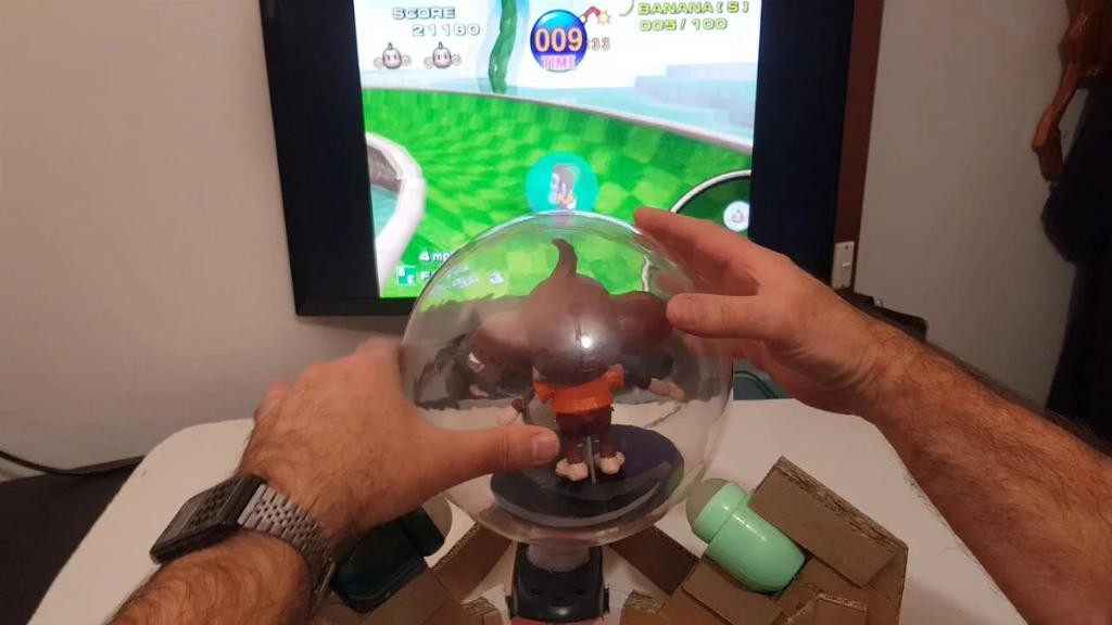 Modder έφτιαξε ένα πραγματικό Monkey Ball controller