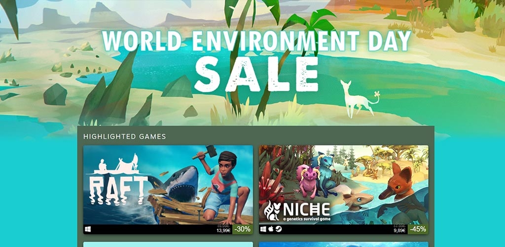 Steam World Environmental Sale