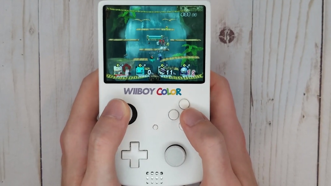 WiiBoy Color: Modder φτιάχνει Wii στο μέγεθος ενός Game Boy WiiBoy Color: Modder φτιάχνει Wii στο μέγεθος ενός Game Boy