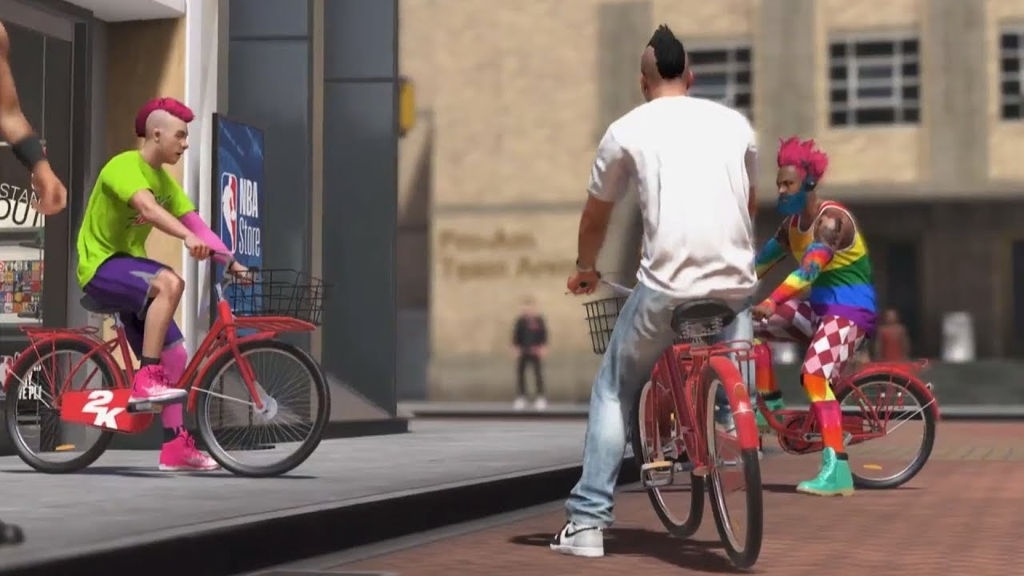 NBA 2K18 Neighborhoods mode
