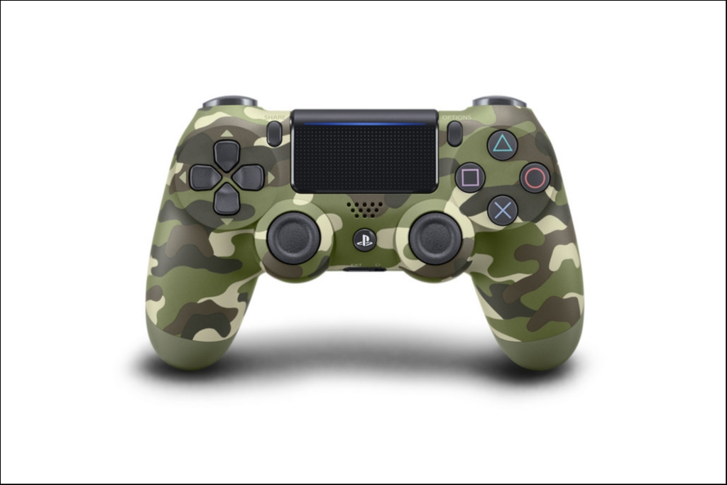 Green Camo DualShock 4
