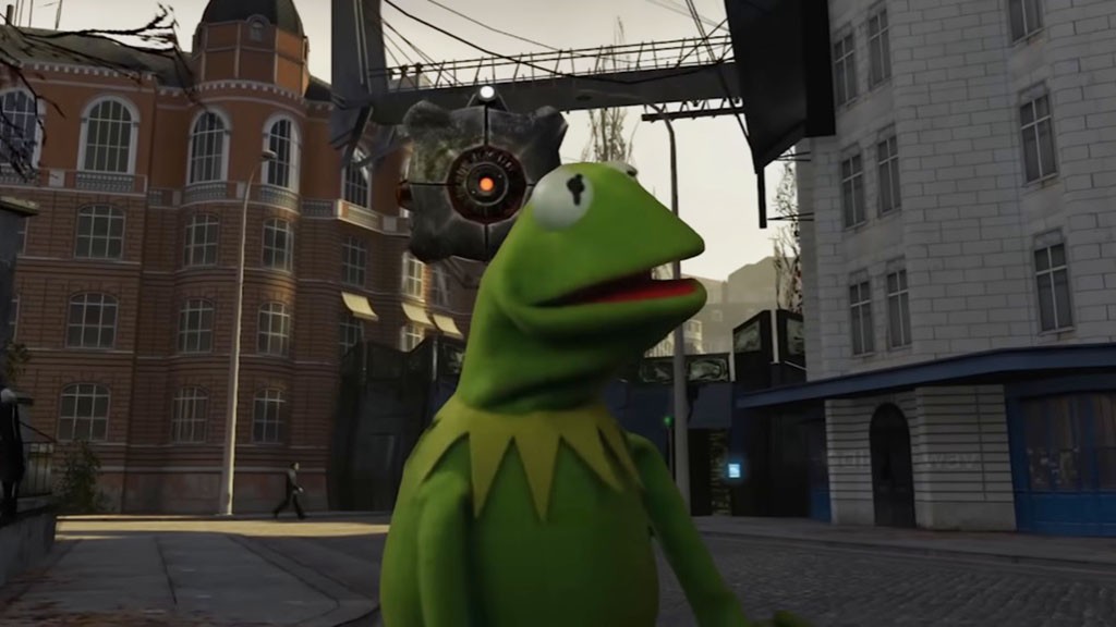 Ο Kermit the Frog στο Half-Life 2 - Parody
