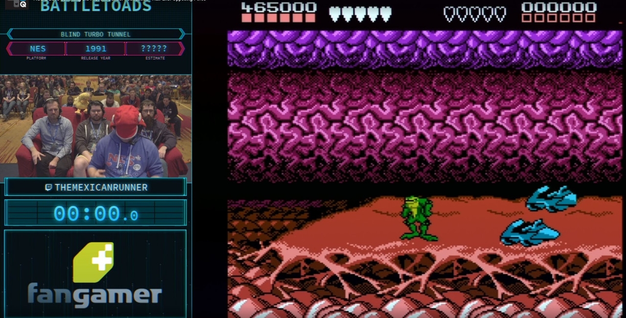 Speedrunner τερμάτισε πίστα του Battletoads με κλειστά μάτια