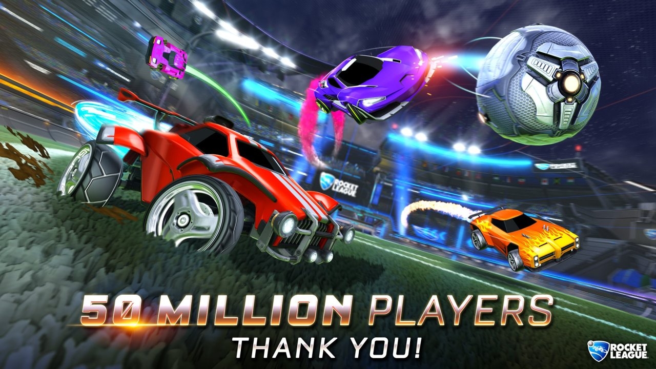 50 εκατομμύρια παίκτες για το Rocket League 
