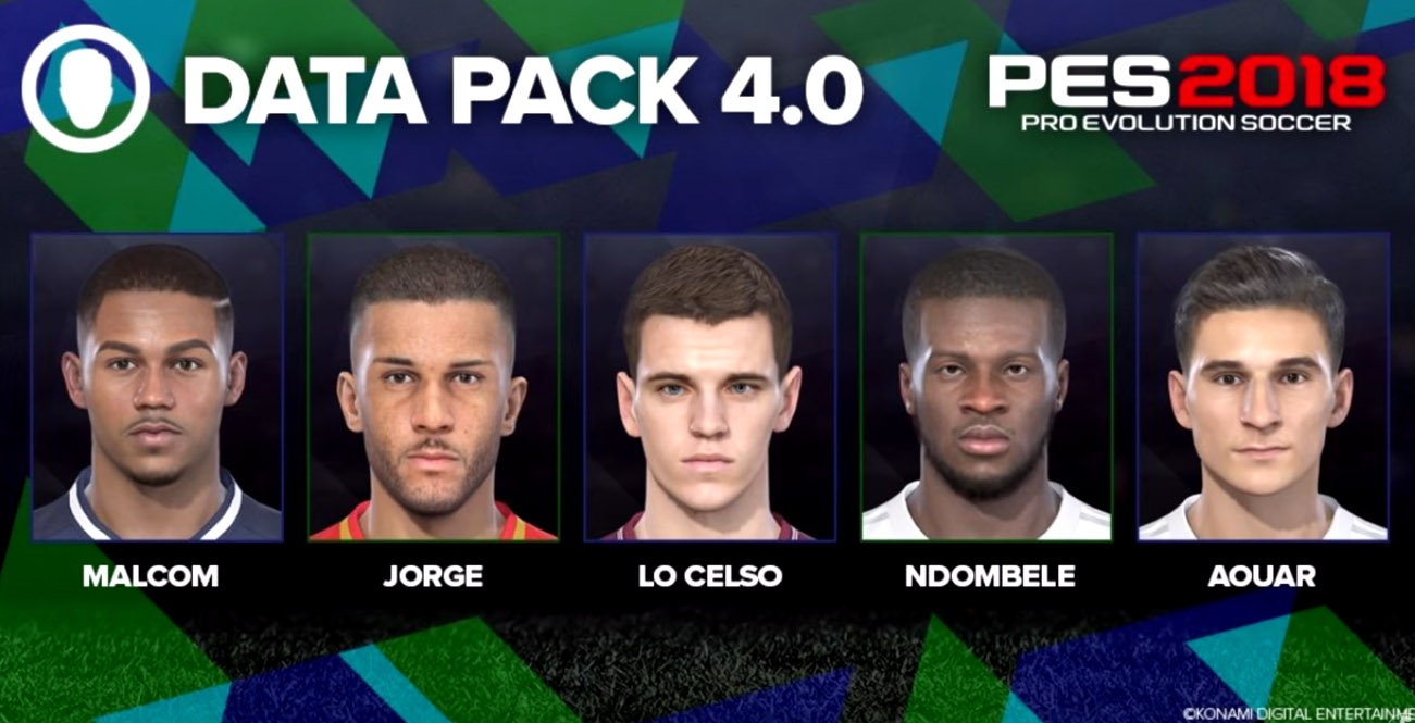 Pro Evolution Soccer 2019 Data Pack 4.0