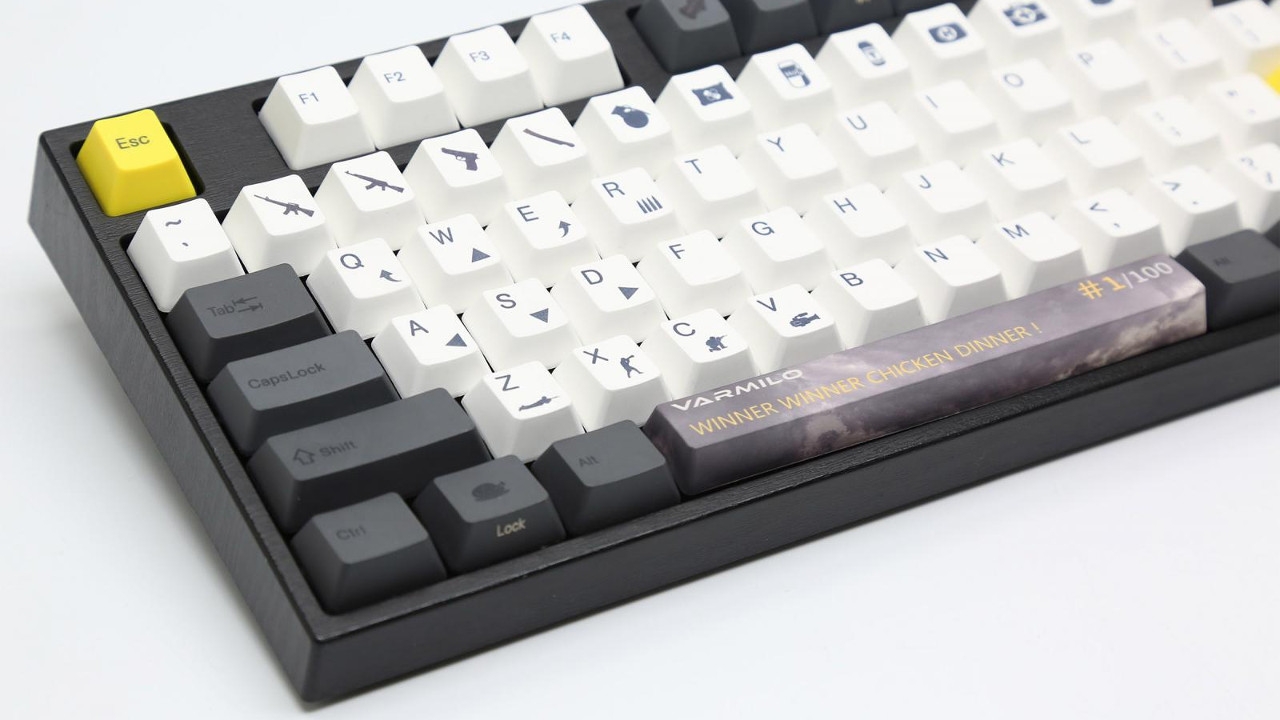 Πληκτρολόγιο PlayerUnknown's Battlegrounds από την Varmilo