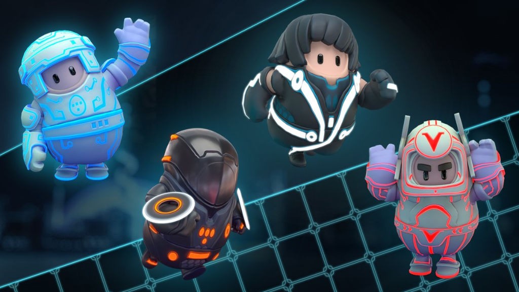 Tron skins έρχονται στο Fall Guys