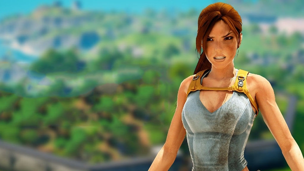 Η Lara Croft στο Fortnite