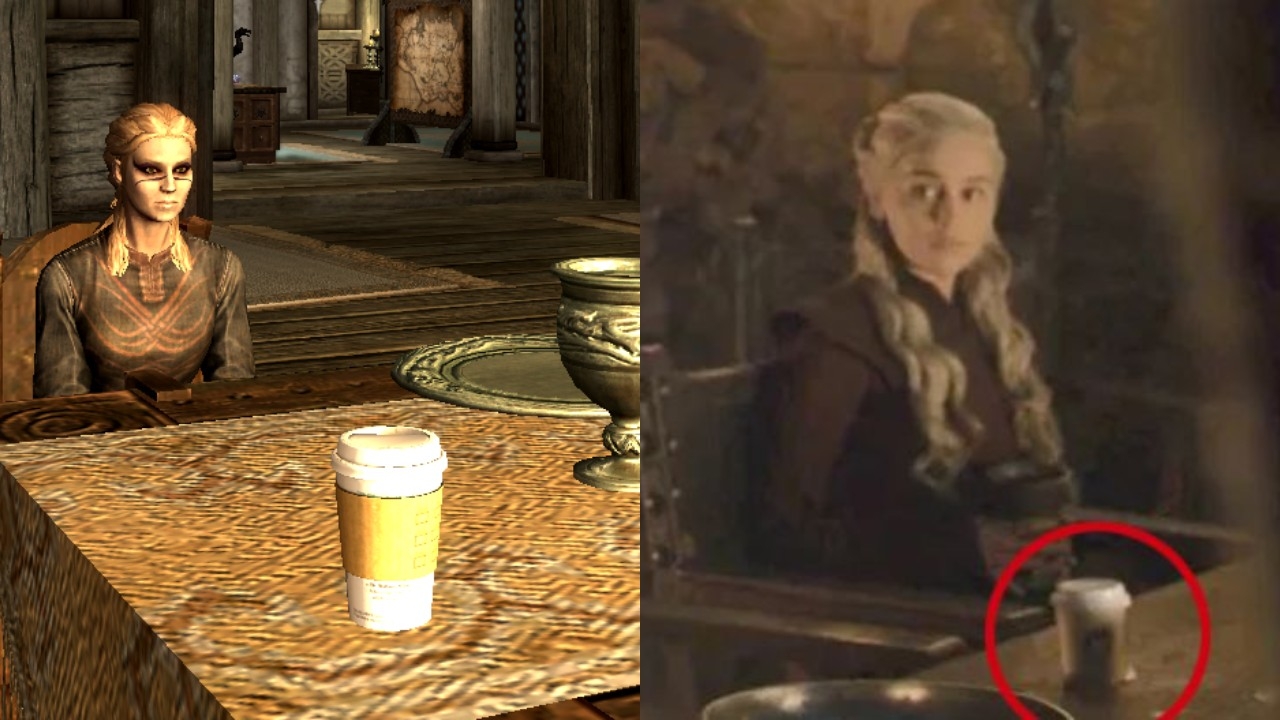 Mod του Skyrim τοποθετεί ποτήρια των Starbucks στα τραπέζια όπως συνέβη στο Game of Thrones