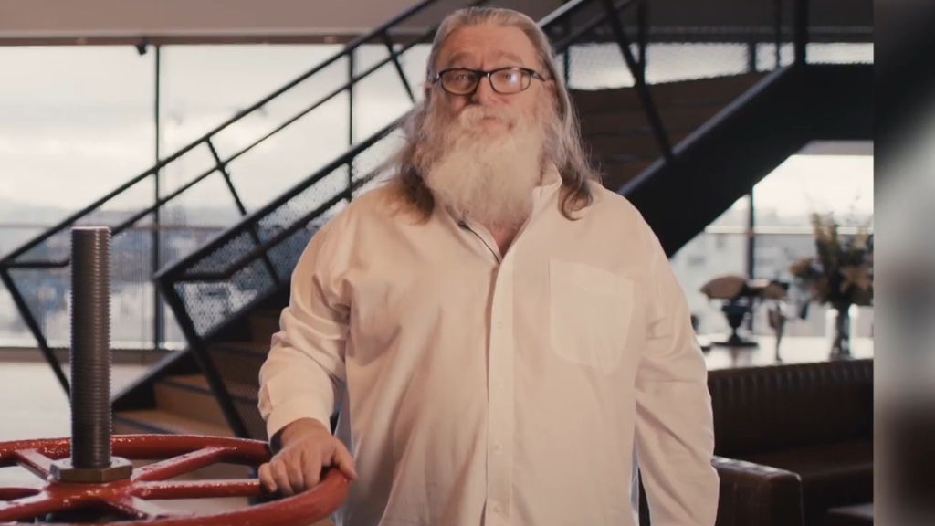  Ο Gabe Newell παρέλαβε εκ μέρους των PC το βραβείο Golden Joystick "Ultimate Hardware of All time"