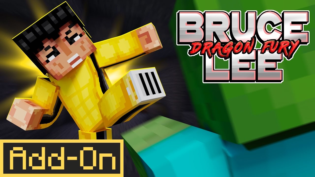Ο Bruce Lee στο Minecraft