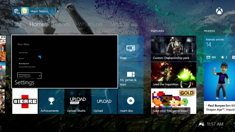 Xbox One: Update Μαϊου 2015