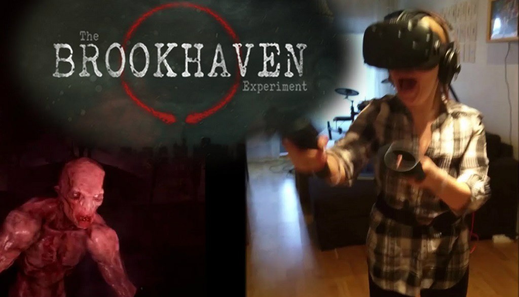 Κοπέλα τρομάζει απίστευτα από VR Horror game