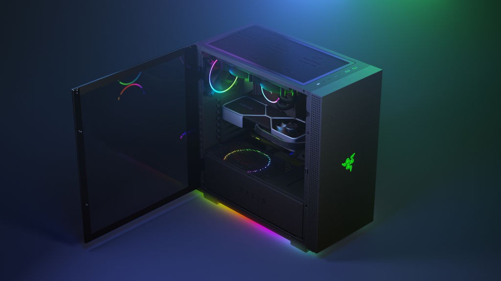 Razer Hanbo cooler, Kunai fans και Katana τροφοδοτικό Razer Hanbo cooler, Kunai fans και Katana τροφοδοτικό