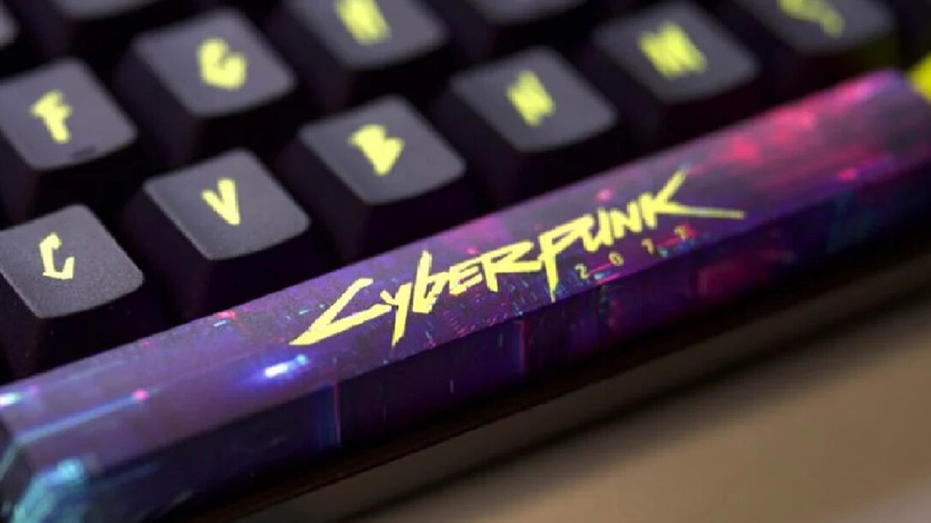 Fan της CD Projekt Red έφτιαξε πληκτρολόγιο Cyberpunk 2077